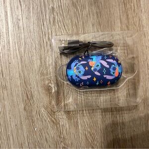 Source Unknown Blue Earbud Headphones with Cartoon Design